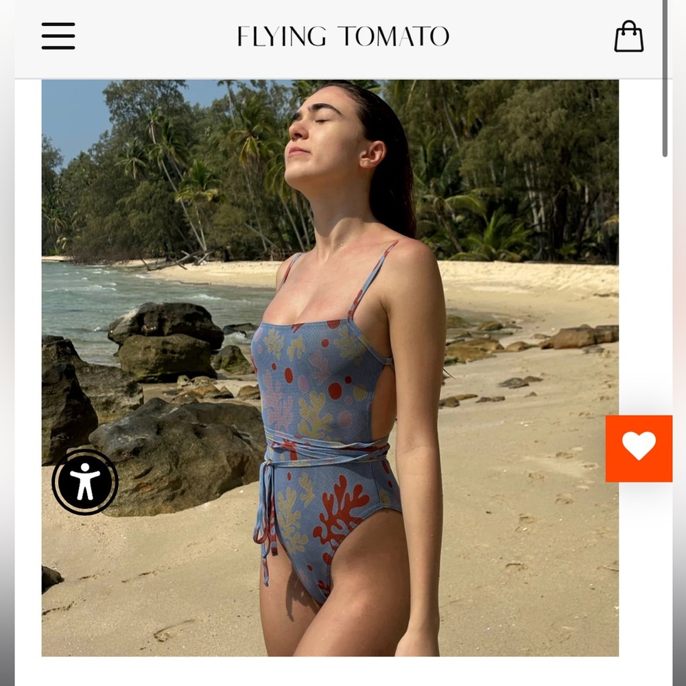BetterTan Coral Reef One Piece Swimsuit